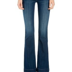 NWT Dark Wash CELLO Pull on Flare Jeans